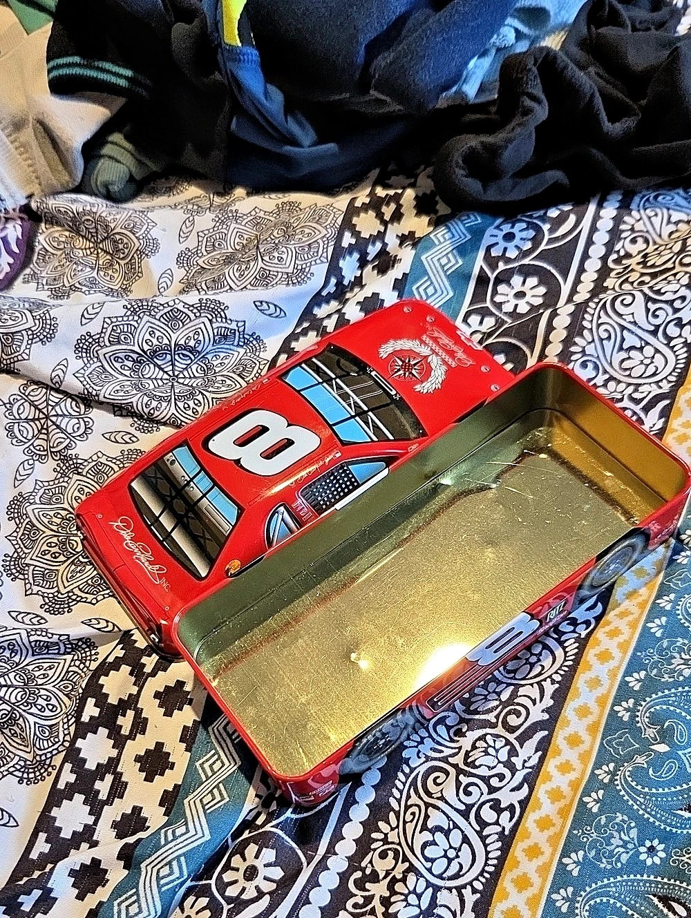 Dale Earnhardt JR Monte Carlo #8 Palmers DoubleCrisp NASCAR Collectible Tin